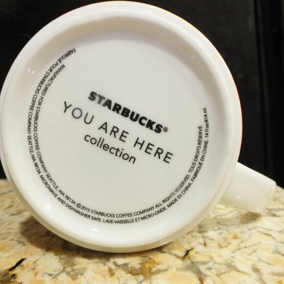 2015 Starbucks Las Vegas Cup Coffee Mug You are Here Collection - Picture 3 of 4